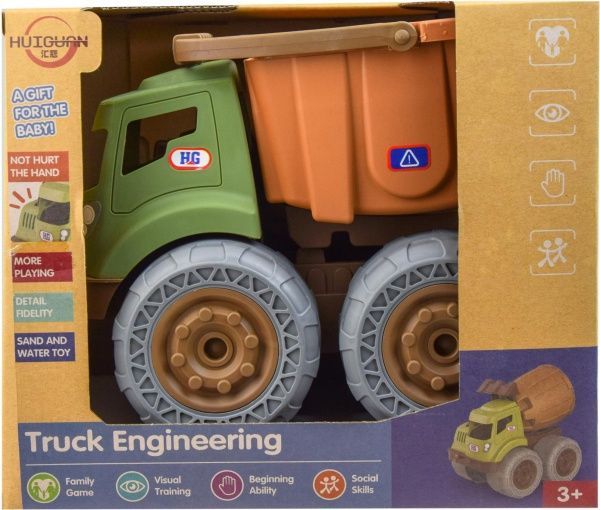 Игрушечная бетономешалка стройтехника 2018-24