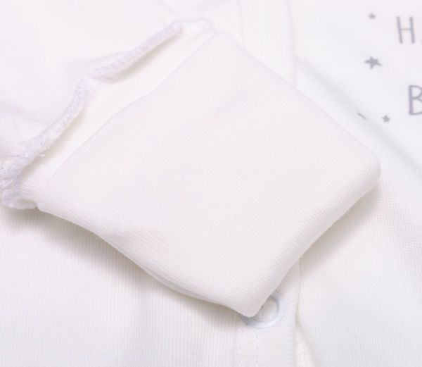 Боді дитяче унісекс Bambinelli Dream Big Б304-2 р.56 молочний 