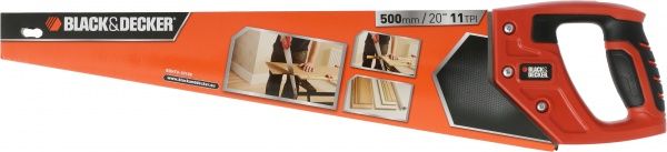 Пила по дереву 500 мм Black+Decker BDHT0-20169