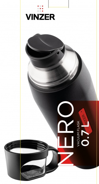Термос 0,7 л Nero 50138 Vinzer