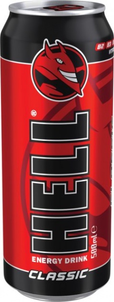 Енергетичний напій HELL Classic 0,5 л 