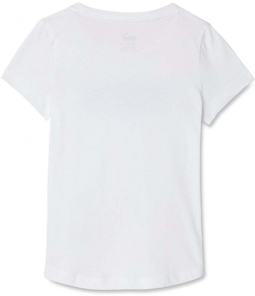 Футболка Puma GIRLS ESS TEE 84758601 р.164 білий