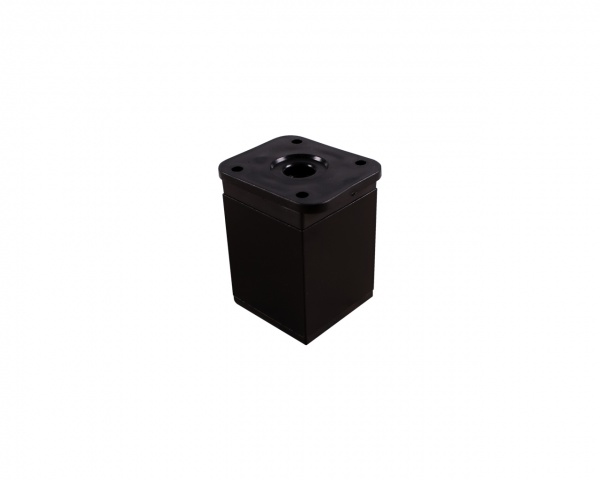 Ножка регулируемая DC 40x40x60 мм черная 