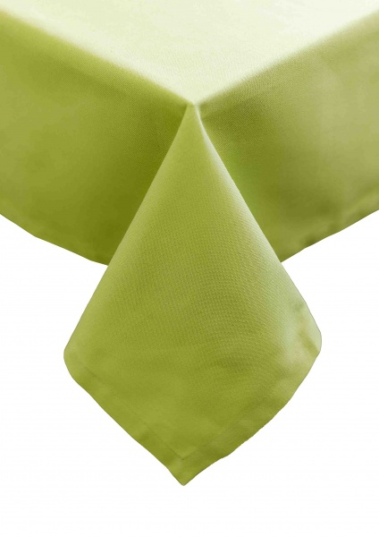 Скатертина Квітка однотон зелений 133x180 см La Nuit 