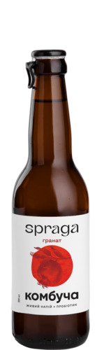 Комбуча Spraga Гранат 0,33 л 