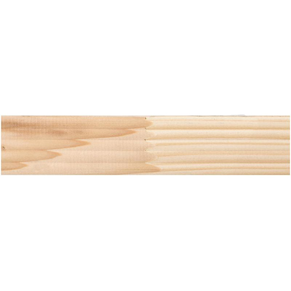 Уголок рельефный декоративный 30х30х2500 мм сосна