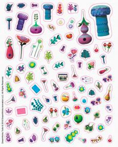 Книга «Книга Тролі. Альбом з наліпками. Твій яскравий альбом. (У)»