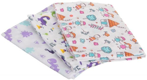 Набір пелюшок Home Line 3 шт. 75x110 см різнокольоровий 155979 