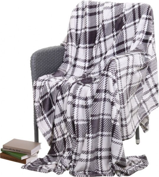 Плед GreyZen 220x200 см сірий La Nuit 