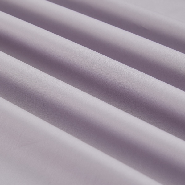 Комплект постільної білизни Solid сімейний однотонний сірий La Nuit 