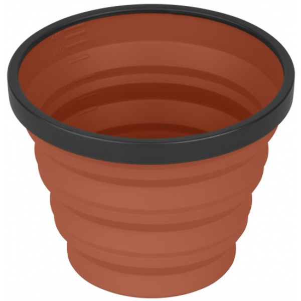 Стакан складаний Sea To Summit ø110 мм 85 мм 0,48 л X-Mug Rust (STS AXMUGRU)