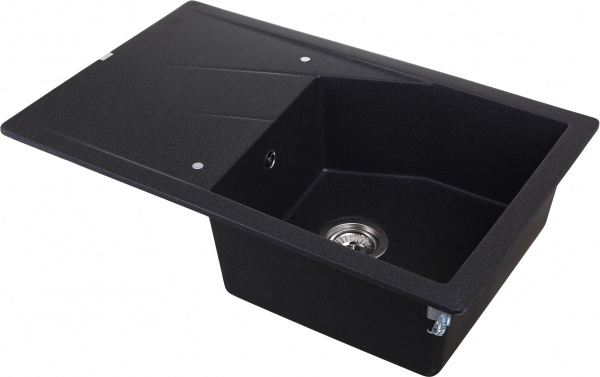 Мойка для кухни Metalac X-granit Linea Plus черная 188622 
