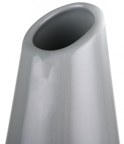 Ваза керамическая Eterna серый кварц 4,5х4,5х13 см 105-13 