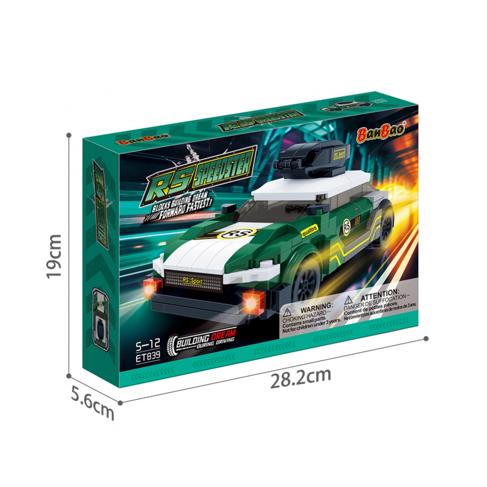 Конструктор BanBao RS Speedster ET839