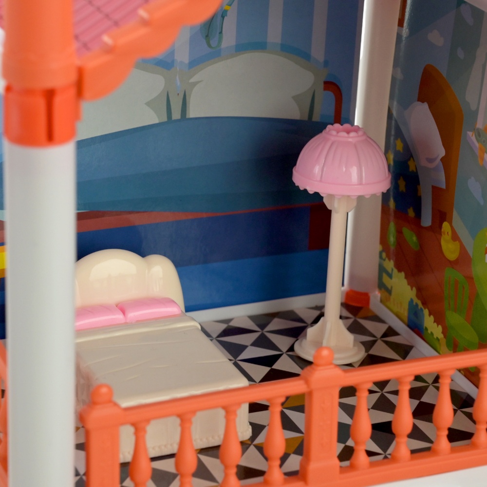 Домик для кукол Shantou 2 этажа GJJ-003