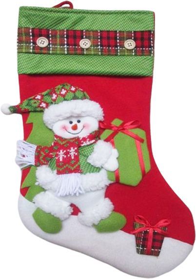 Мешочек декоративный Сапог 50 см W22-16A2593B 