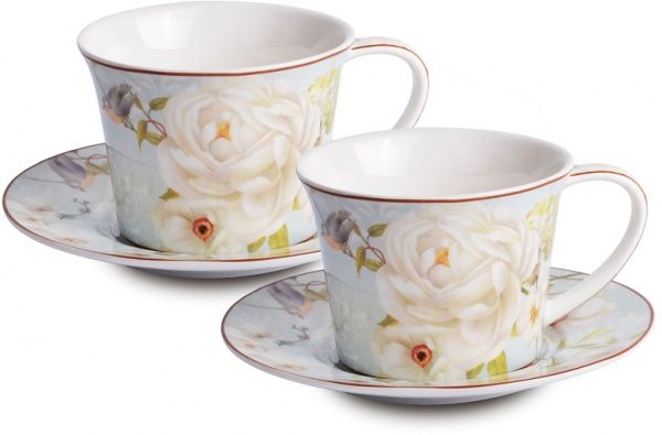 Чашка з блюдцем 924-254 Райський Сад Lefard