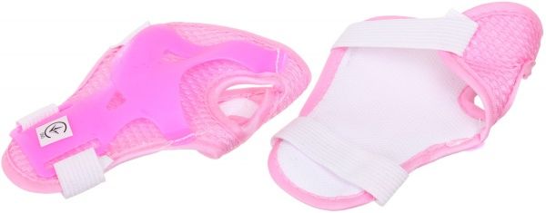 Комплект защиты MaxxPro для роликов PR-4-PN р. S розовый