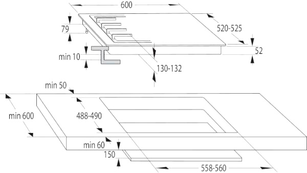 Варочная поверхность Gorenje GW 642 AB