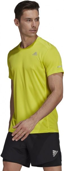 Футболка Adidas RUN IT TEE M GN2167 XL салатовий