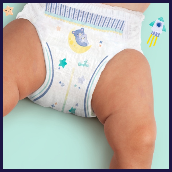 Підгузки-трусики Pampers Night Pants Розмір 4 (9-15 кг) 25 шт.