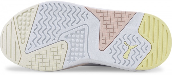 Кроссовки Puma X-Ray 2 Square 37310848 р.UK 3,5 бело-желтый