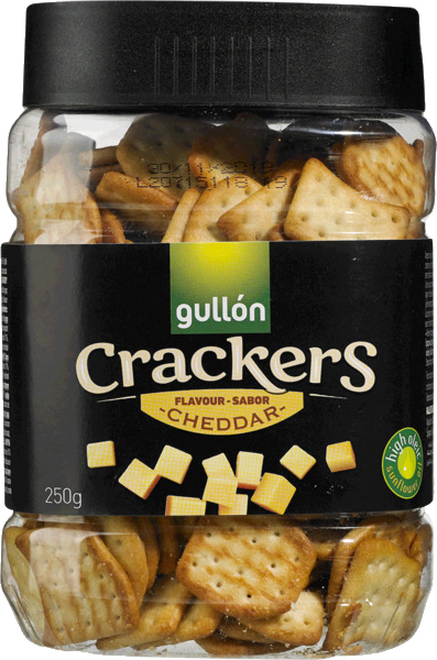 Печенье Gullon крекер с творогом Чеддер 250 г 