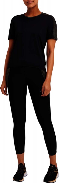 Футболка Energetics Lory W 418968-900050 р.XS чорно-золотий