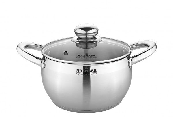 Кастрюля с крышкой 2 л MK-APP7503 Maxmark