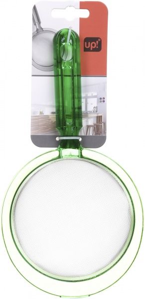 Сито з ручкою, зелене, діаметр 13 см UP! (Underprice)