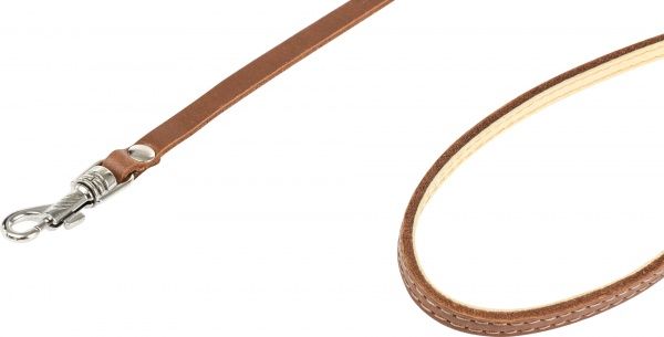 Поводок Collar одинарный не прошитый 0,8х122 см коричневый