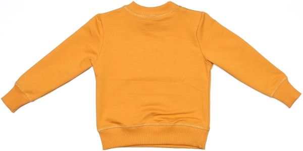 Свитшот Маленькие люди 10 р.158 горчичный 