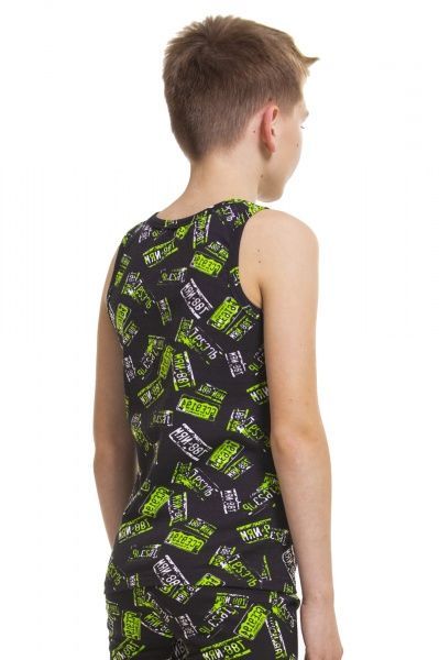 Майка для мальчиков KOSTA 0074-6 р.146-152 черный