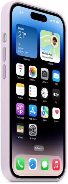 Чохол Apple Silicone Case with MagSafe для iPhone 14 Pro lilac (MPTJ3ZE/A)