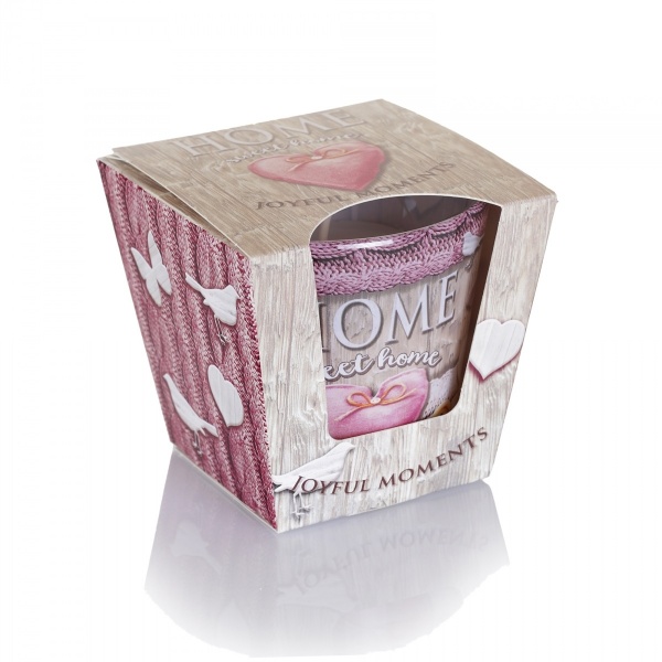 Свеча ароматическая Милый дом (стекло 115 г) Bartek Candles