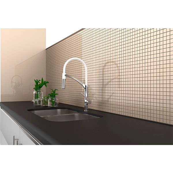 Змішувач для умивальника Rubineta гнучкий Ultima-50 (WT) UL50078