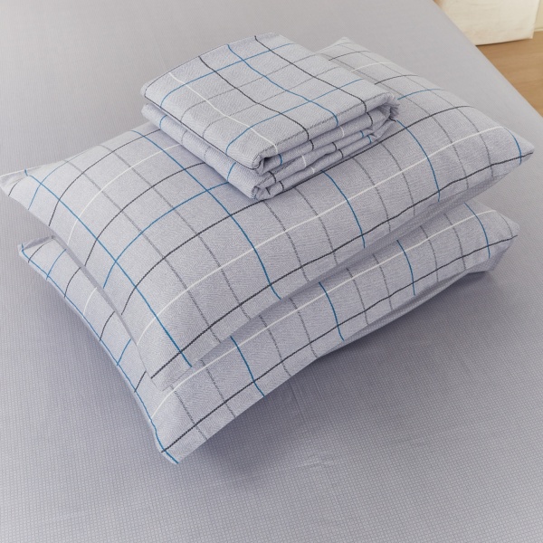 Комплект постільної білизни Mesetas 1,5 сірий із малюнком La Nuit 