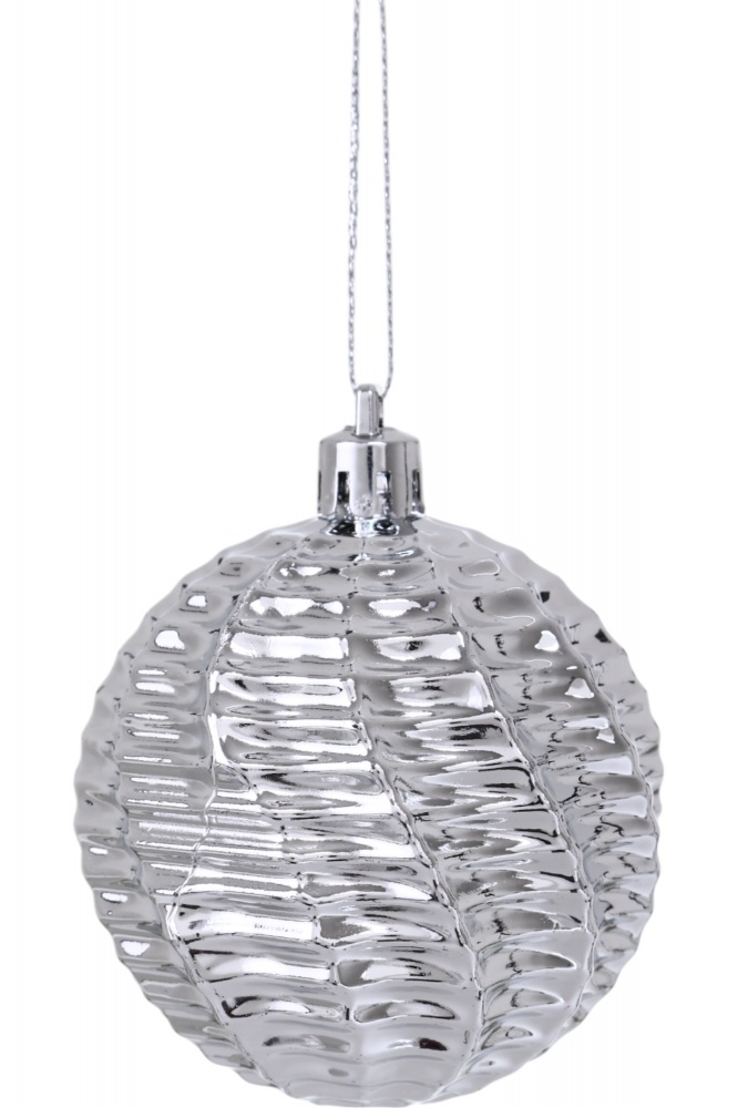 Набір ялинкових куль сніжинка 24IPC-45 d 60 мм 41 шт./уп.