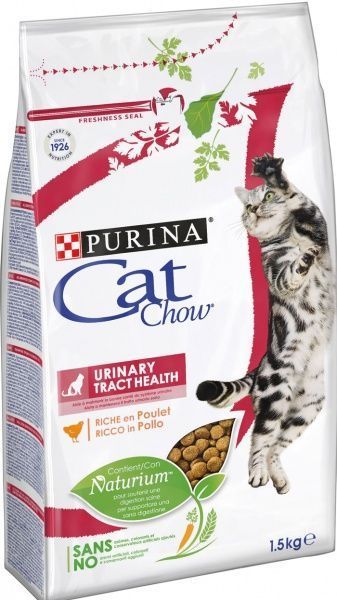 Корм Purina Cat Chow Urinary Tract Health з куркою 1,5 кг
