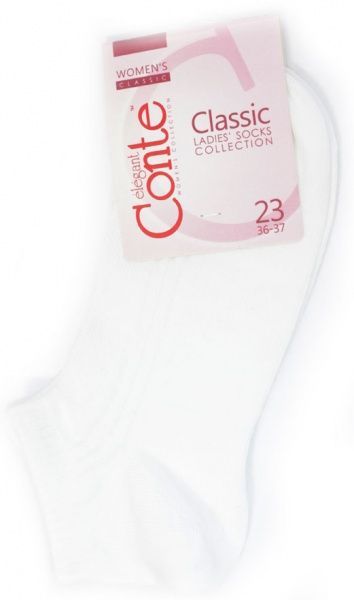 Носки Conte CLASSIC 016 р. 23 белый 