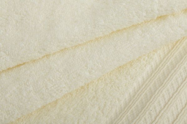 Набір рушників махрових 2 шт. Soft молочний Durutex 