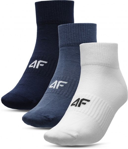 Шкарпетки 4F NOSD4-SOM302-10S+32S+31S біло-синій р.43-46