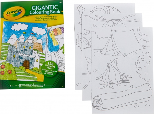 Книга-розмальовка «128 сторінок»