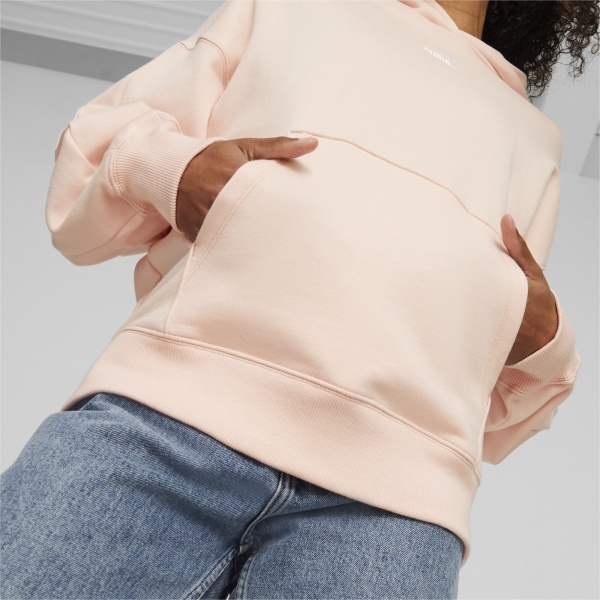 Джемпер Puma CLASSICS OVERSIZED HOODIE TR ROSE DUST 53568466 р.L рожевий