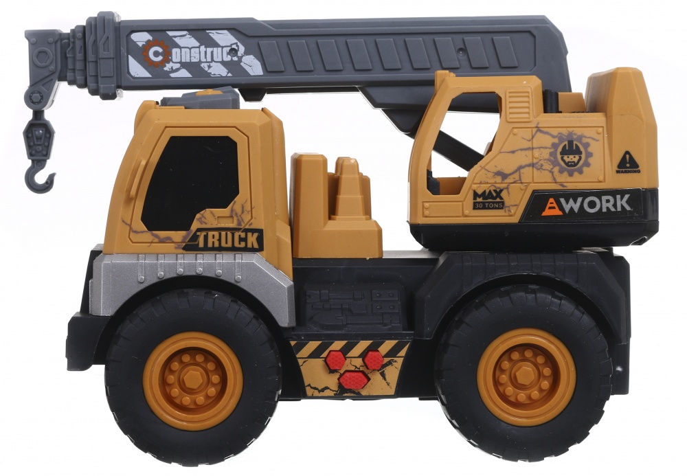 Автомобіль фрикційний JINHENG Місто будівельна-підйомний кран 25х13х18.5 см BOP1293316