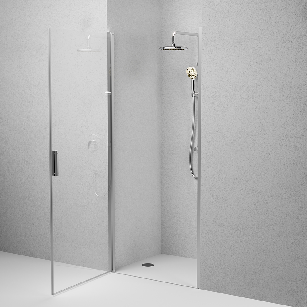 Душевые двери AM.PM W90UG-090-1P-195MT Gem Solo Pivot 90х195 см