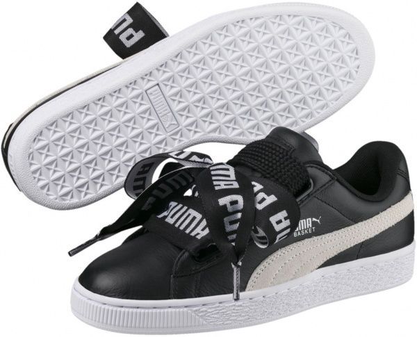 Кроссовки Puma Basket Heart DE Wn s 36408201 р.5,5 черный