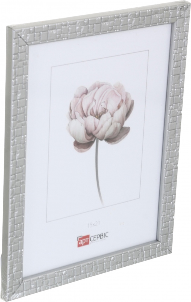 Рамка для фото Арт-Сервіс ЕА-01902 1 фото 15x21 см сріблястий