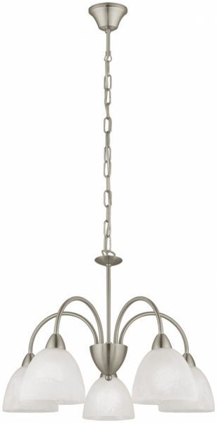 Люстра підвісна Eglo DIONIS 5xE14 матовий нікель 89891 