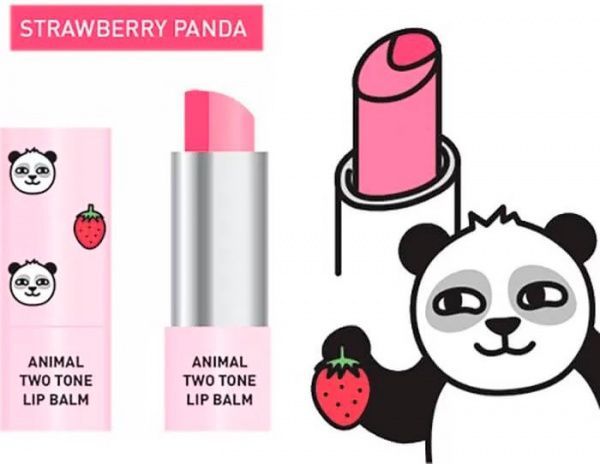 Бальзам для губ Skin79 Animal Two-Tone Lip Balm Strawberry Panda 3,8 г